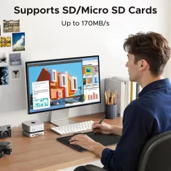 Ugreen Kabler Og Adaptere|Usb|Mac mini 11-i-1-dokkingsstasjon med SSD-plass