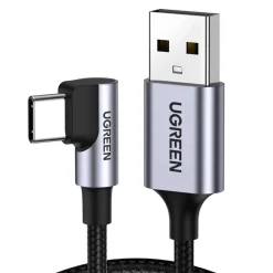 Ugreen Usb-C Kabler|Usb|Vinklet USB-C til USB-A-kabel 2 m
