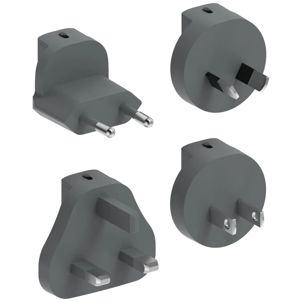 Unisynk Iphone-Tilbehør|Tilbehør Til Bærbar Pc|3-porters Global Multi-lader 65W