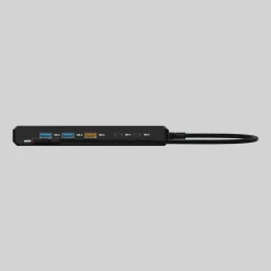 Unisynk Kabler Og Adaptere|Usb|USB-C-Hub 12 porter 8K for to skjermer