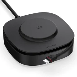 Unisynk Tilbehør Til Bærbar Pc|USB-C Laptop/Qi2 2-i-1-lader 80 W