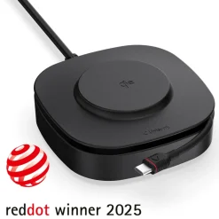 Unisynk Tilbehør Til Bærbar Pc|USB-C Laptop/Qi2 2-i-1-lader 80 W