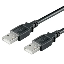 Kjell Usb-A & B-Kabler|Usb|USB-A-kabel hann til hann 1,8 m 1,8m