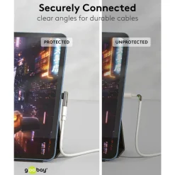 Kjell Hdmi|Kabler Og Adaptere|USB-C-adapter 90° med USB4-støtte
