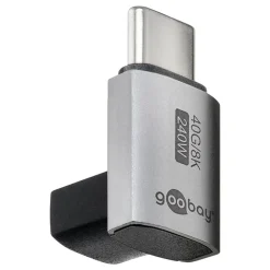 Kjell Kabler Og Adaptere|Usb|USB-C-adapter 90° med USB4-støtte