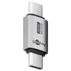 Kjell Kabler Og Adaptere|Usb|USB-C-adapter rett med USB4, 40 Gbit/s, 240 W