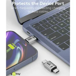 Kjell Kabler Og Adaptere|Usb|USB-C-adapter rett med USB4, 40 Gbit/s, 240 W