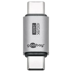 Kjell Kabler Og Adaptere|Usb|USB-C-adapter rett med USB4, 40 Gbit/s, 240 W