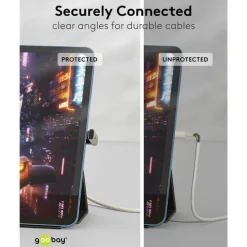 Kjell Kabler Og Adaptere|Usb|USB-C-adapter 180° U-formet med USB4-støtte