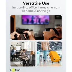Kjell Kabler Og Adaptere|Usb|USB-C-adapter 180° U-form med USB4