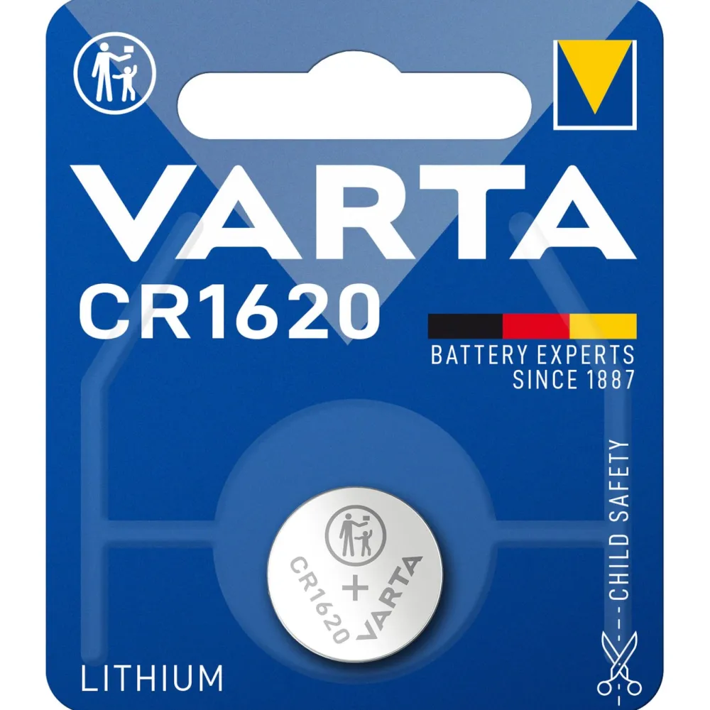 Varta Batterier|Batterier|Litiumbatteri CR1620