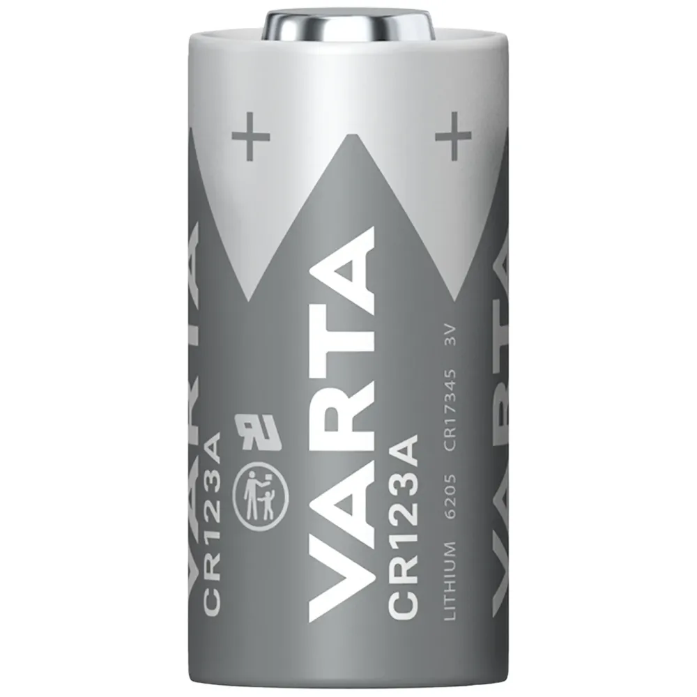 Varta Batterier|Batterier|Litiumbatteri CR123A 1-pk.