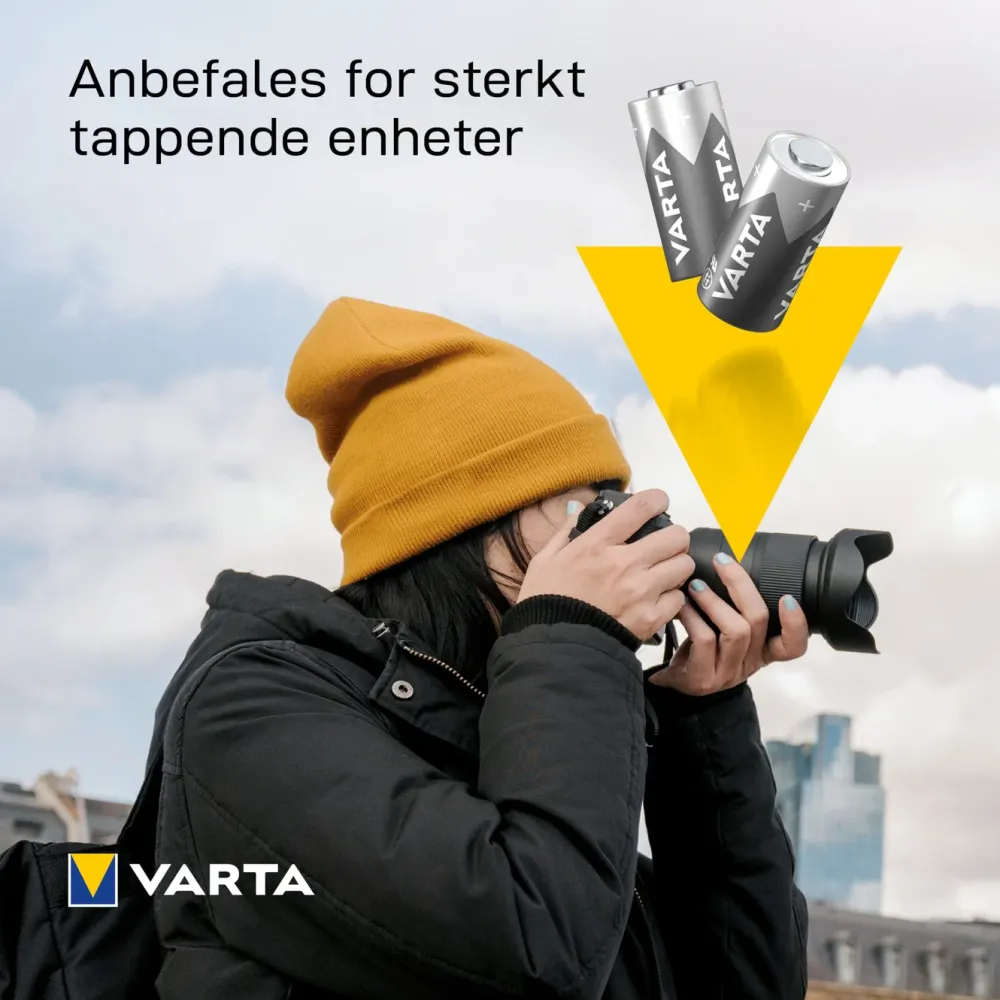 Varta Batterier|Batterier|Litiumbatteri CR123A 1-pk.