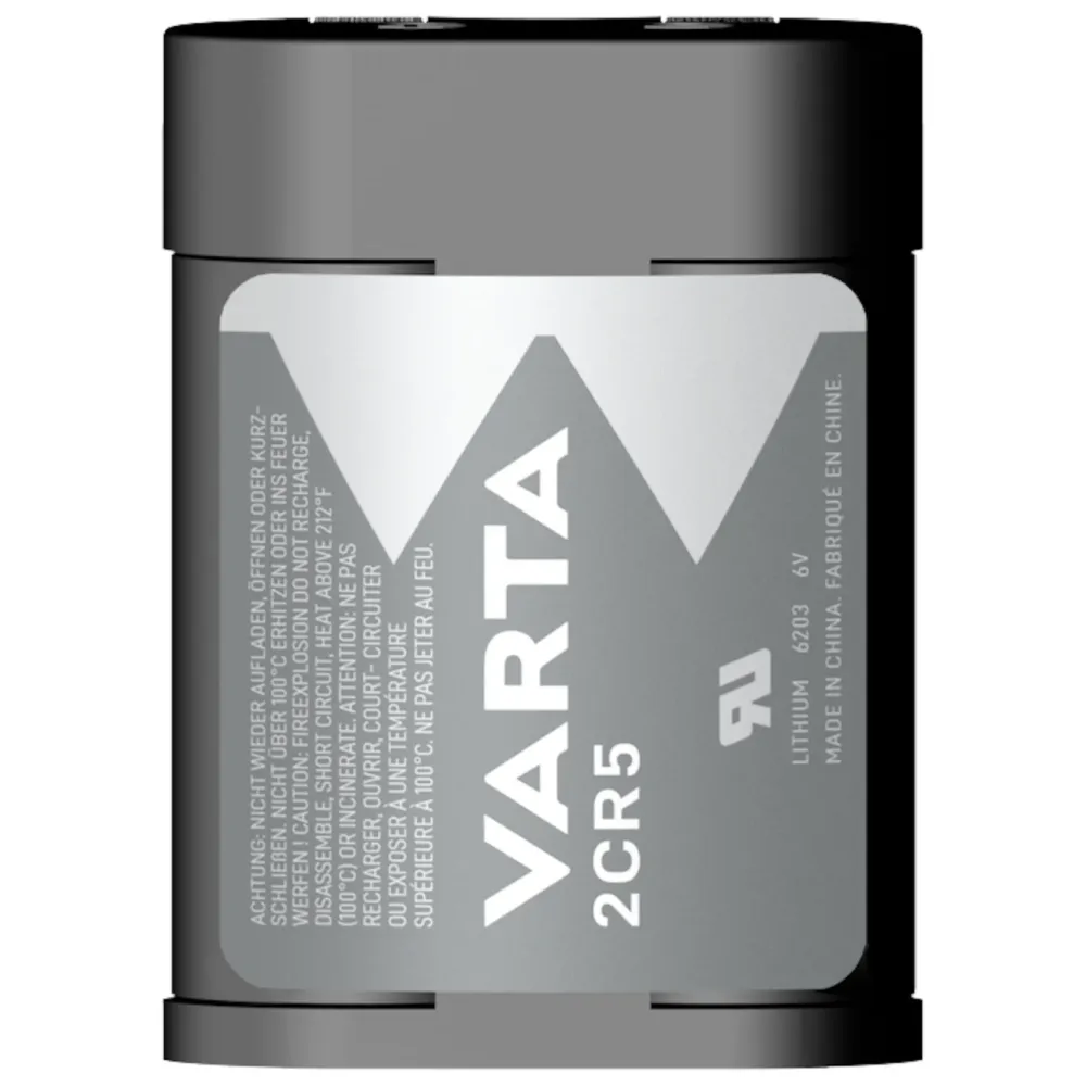 Varta Batterier|Batterier|Litiumbatteri 2CR5 1-pk.