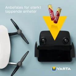 Varta Batterier|Batterier|Longlife Max Power AAA-batterier 8-pk.