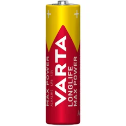 Varta Batterier|Batterier|Longlife Max Power AA-batterier 8-pk.