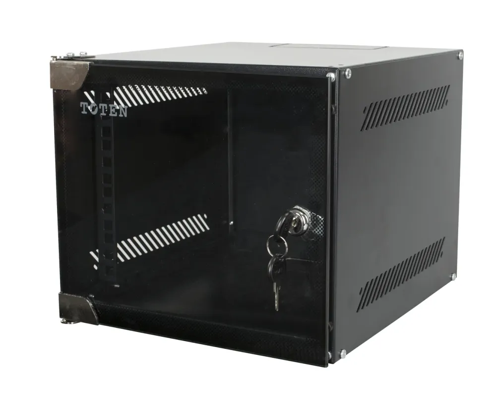Kjell Kabler For Lyd|Kabler For Nettverk|10" veggskap, svart 4U