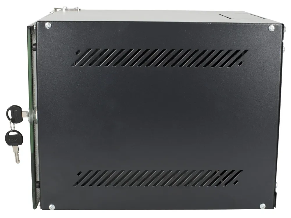 Kjell Kabler For Lyd|Kabler For Nettverk|10" veggskap, svart 4U