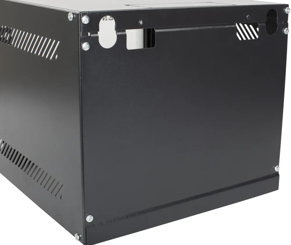 Kjell Kabler For Lyd|Kabler For Nettverk|10" veggskap, svart 4U