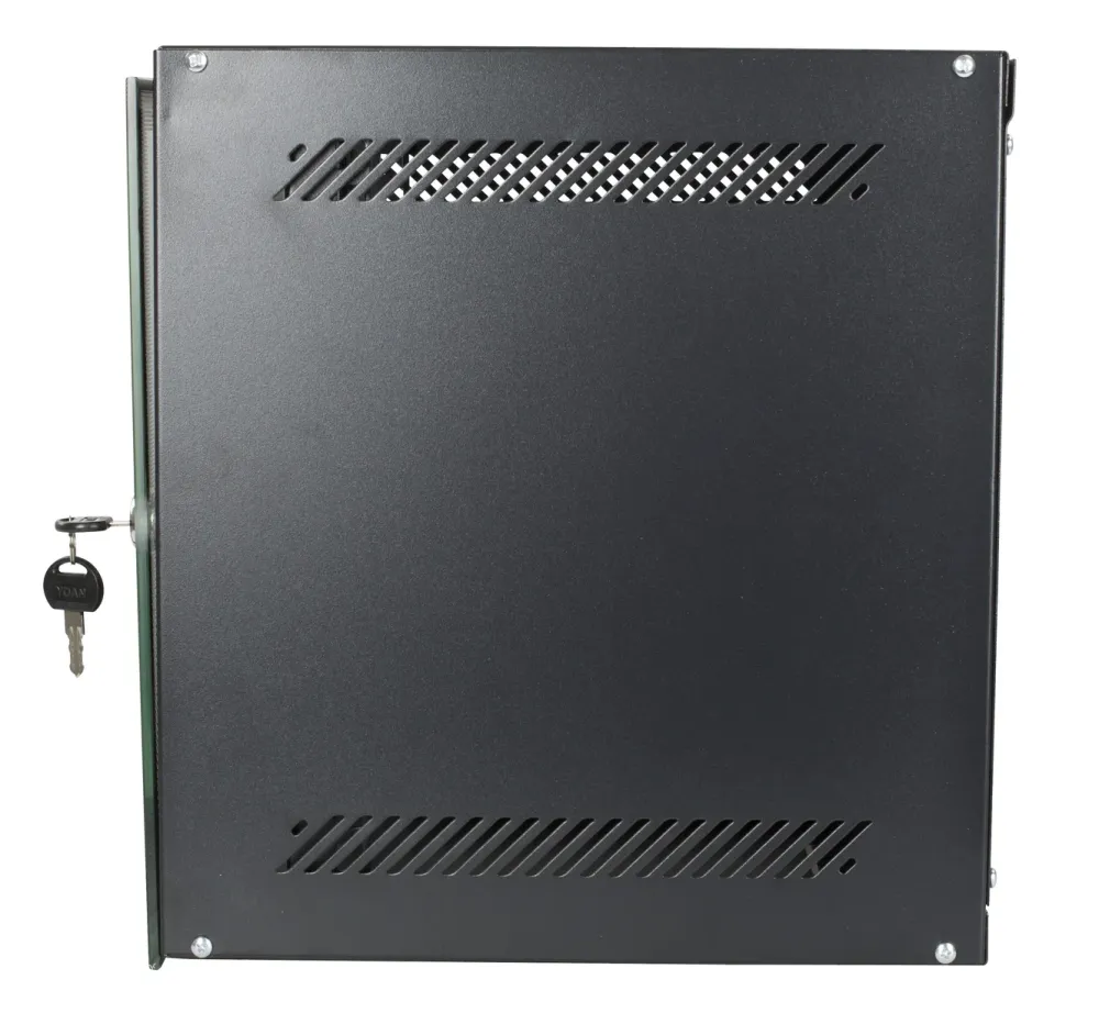 Kjell Tilbehør Og Installasjon|Kabler For Nettverk|10" veggskap, svart 6U