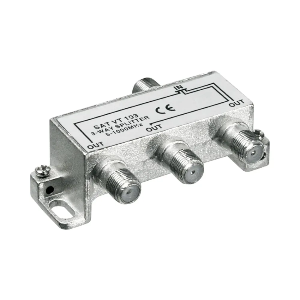 Kjell Tv Og Tilbehør|2-veis F-splitter 3-veis