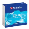 Verbatim Datatilbehør|Ergonomi|CD-R i slankt etui 10-pk.