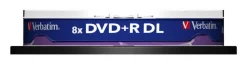 Verbatim Datatilbehør|DVD+R DL på spindel 10-pk.