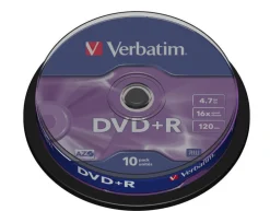 Verbatim Datatilbehør|DVD+R på spindel 10-pk.