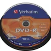 Verbatim Datatilbehør|DVD-R på spindel 10-pk. 10-pk.