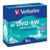 Verbatim Datatilbehør|DVD-RW i etui 5-pk.
