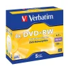 Verbatim Datatilbehør|DVD+RW i etui 5-pk.