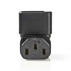 Kjell Strømledninger|Kabler Og Adaptere|Vinkeladapter C13 90° Nedovervinklet