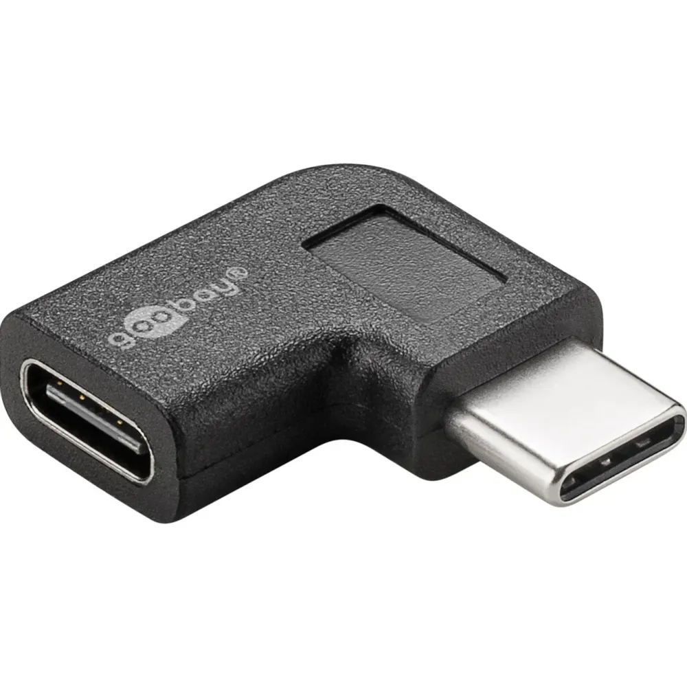 Kjell Kabler Og Adaptere|Usb|Vinkeladapter USB-C 90°