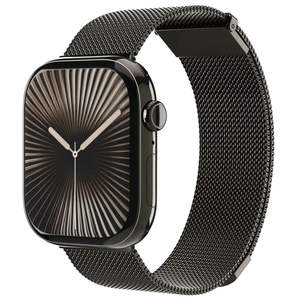 Vonmählen Smartklokker Og Ringer|Milanese Loop 2 til Apple Watch 44/45/46/49 mm