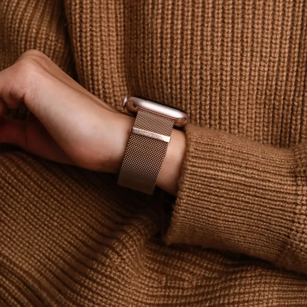 Vonmählen Smartklokker Og Ringer|Milanese Loop 2 til Apple Watch 40/41/42 mm
