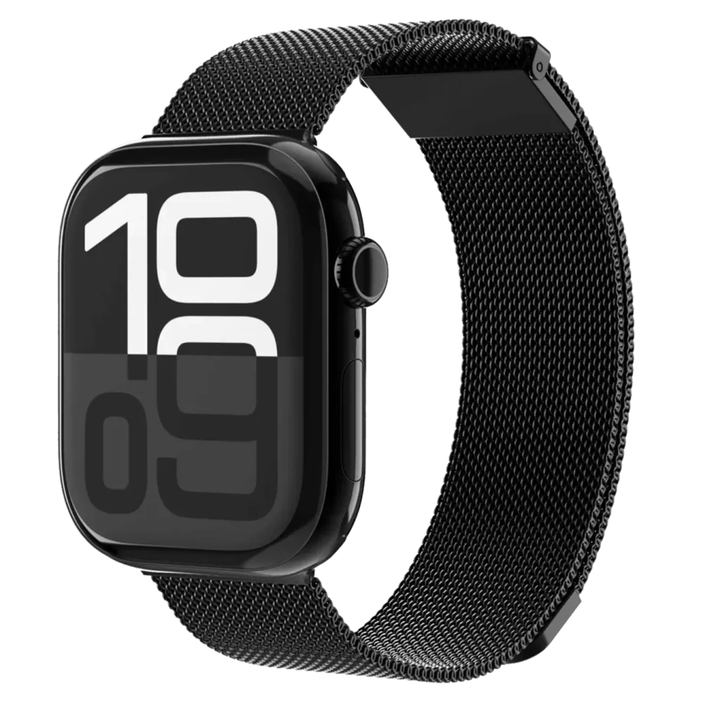 Vonmählen Smartklokker Og Ringer|Milanese Loop 2 til Apple Watch 44/45/46/49 mm
