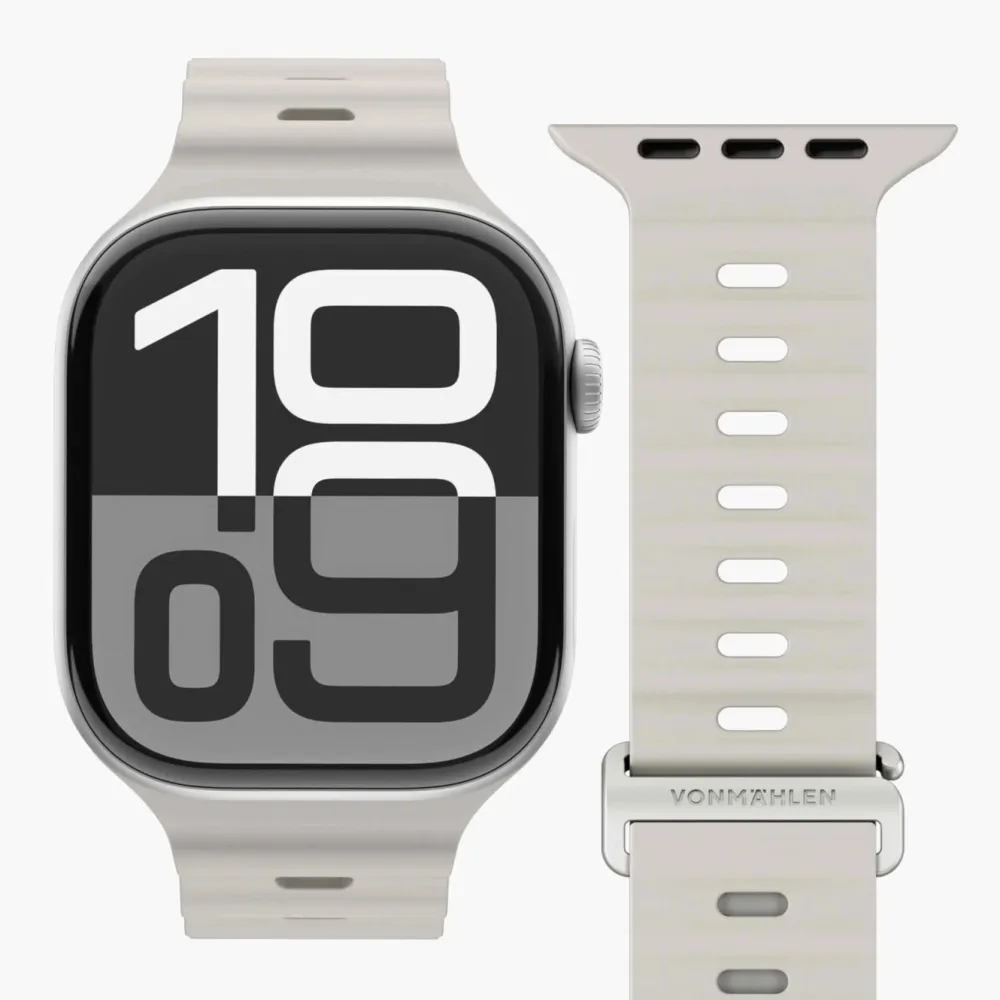 Vonmählen Smartklokker Og Ringer|Wave Band 2 til Apple Watch 40/41/42 mm