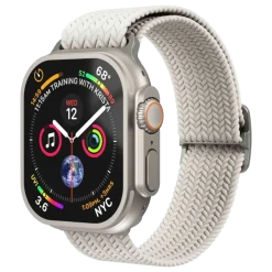 Vonmählen Smartklokker Og Ringer|Woven Loop flettet rem til Apple Watch 44/45/46/49 mm