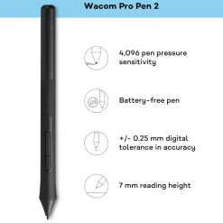 Wacom Tegnebrett|Intuos Medium tegnebrett - Svart