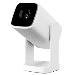 Wanbo Tv Og Tilbehør|Portabel projektor med Android TV og 360° gimbalstativ