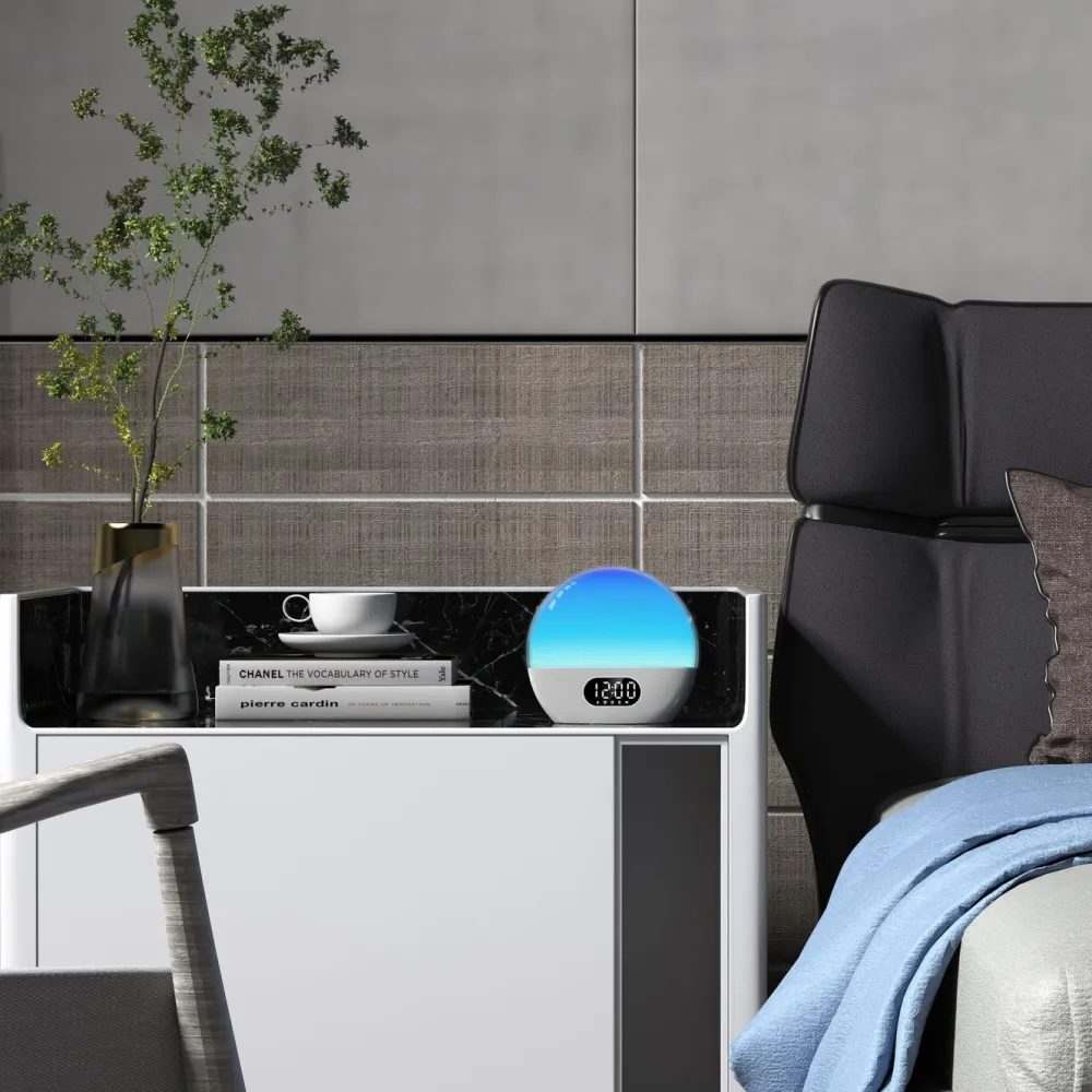 WiiM Klokker Og Tellere|Wake-up light med vekkerklokke
