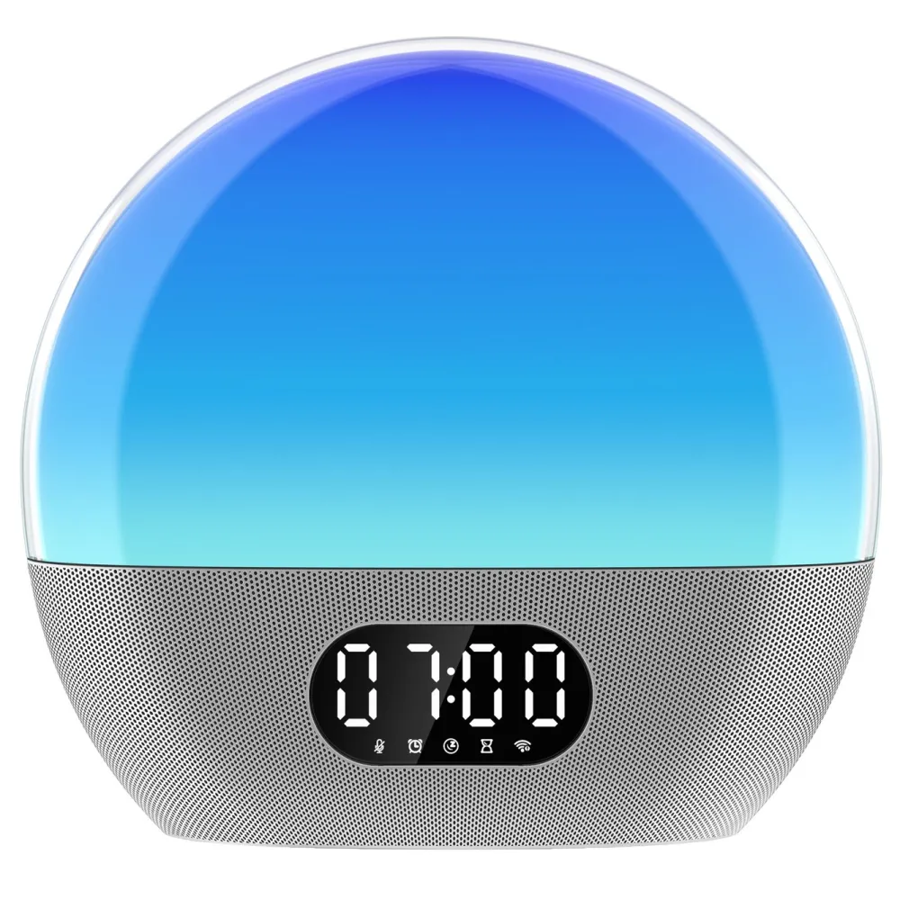 WiiM Klokker Og Tellere|Wake-up light med vekkerklokke