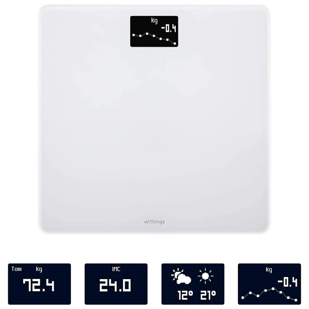 Withings Kropp Og Helse|Måleinstrumenter|Body Personvekt med wifi