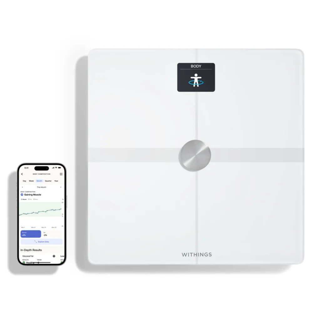 Withings Kropp Og Helse|Måleinstrumenter|Body Smart Personvekt med wifi