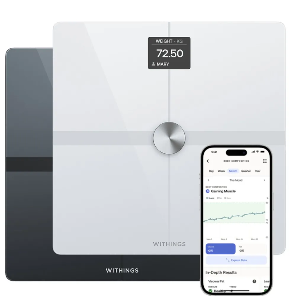 Withings Kropp Og Helse|Måleinstrumenter|Body Smart Personvekt med wifi