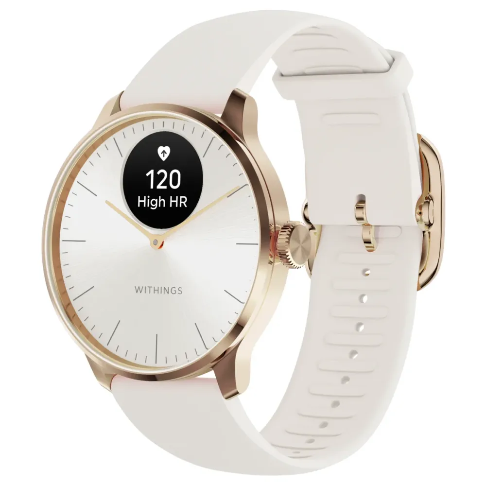 Withings Smartklokker Og Ringer|Scanwatch Light Smartklokke med klassisk urskive 37 mm