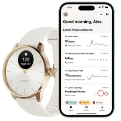 Withings Smartklokker Og Ringer|Scanwatch Light Smartklokke med klassisk urskive 37 mm