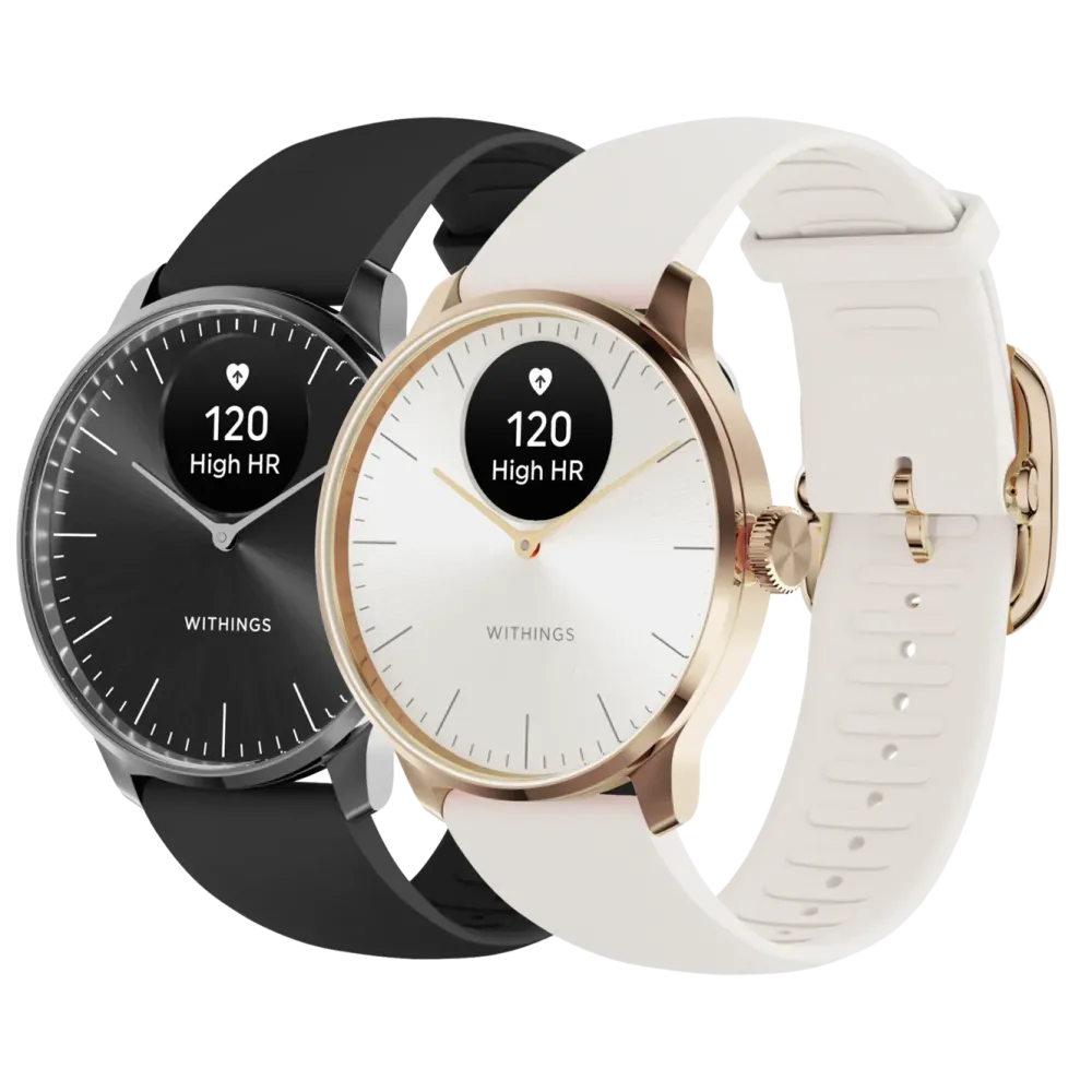 Withings Smartklokker Og Ringer|Scanwatch Light Smartklokke med klassisk urskive 37 mm