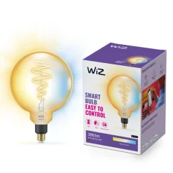WiZ Smart Belysning|Smart Belysning|Amber Filament G200 Smart LED-pære E27 390 lm