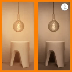 WiZ Smart Belysning|Smart Belysning|Amber Filament G200 Smart LED-pære E27 390 lm